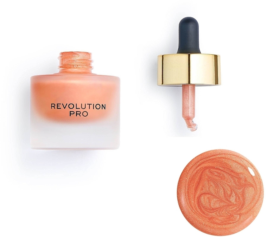 Liquid Highlighter with a Dispenser - Revolution Pro Highlighting Potion — photo N7