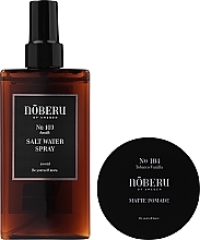 Set - Noberu Of Sweden Styling (hair/pomade/80 ml + hair/spray/200 ml) — photo N2