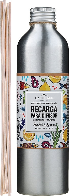 Reed Diffuser - Castelbel Sardines Room Fragrance Diffuser Refill — photo N4