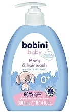 Fragrances, Perfumes, Cosmetics Hypoallergenic Body & Hair Gel - Bobini Baby Body & Hair Wash Hypoallergenic