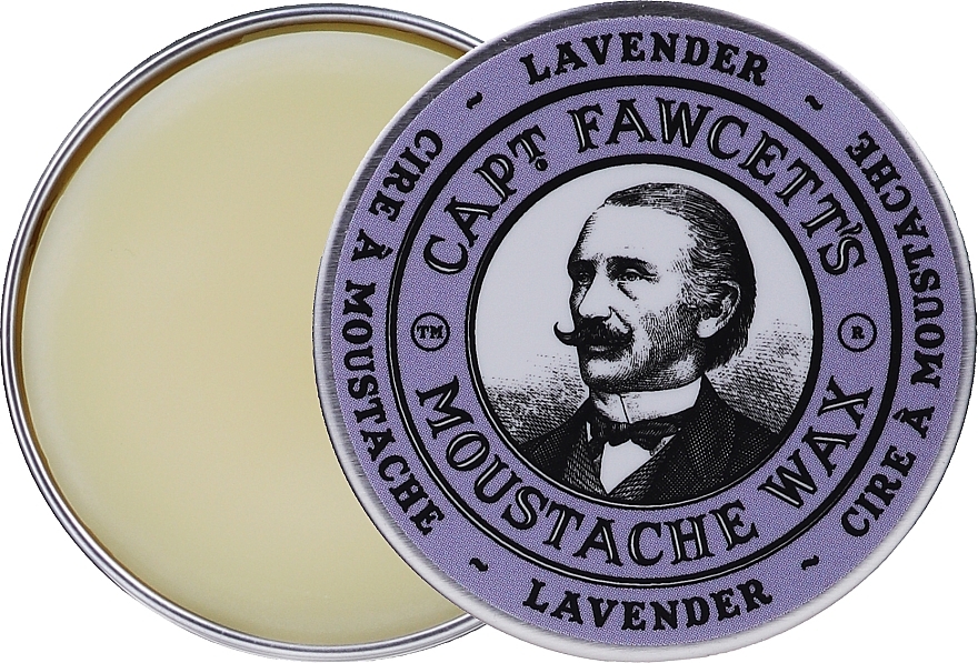 Moustache Wax - Captain Fawcett Lavender Moustache Wax — photo N1