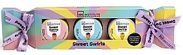 Set - IDC Institute Sweet Swirls Lip Trio (l/scrub/20ml + l/balm/20ml + l/butter/20ml) — photo N1