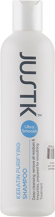 Deep Cleansing Keratin Shampoo - JustK Keratin Purifying Shampoo — photo N1