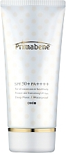 Fragrances, Perfumes, Cosmetics Placenta & Platinum Sun Essence - Omi Brotherhood Primabene Perfect Essence SPF50+ PA++++