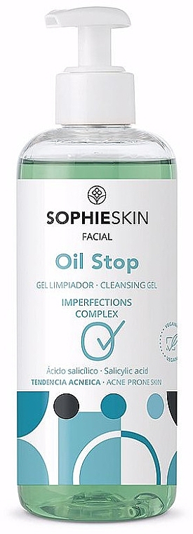 Face Cleansing Gel - Sophieskin Oil Stop Cleansing Gel — photo N1