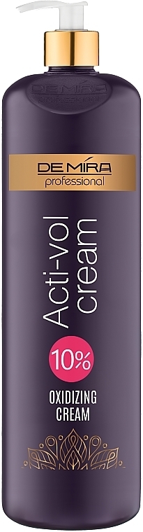 Oxidizing Emulsion 10% - Demira Professional Acti-Vol Cream — photo N29