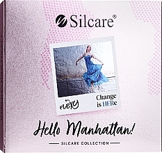 Fragrances, Perfumes, Cosmetics Hello Manhattan Set - Silcare Flexy Hello Manhattan (nail/polish/4x4,5g)
