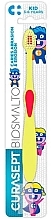 Fragrances, Perfumes, Cosmetics Children's Toothbrush, 3-6 years old, yellow-red - Curaprox Curasept Biosmalto Kids Toothbrush