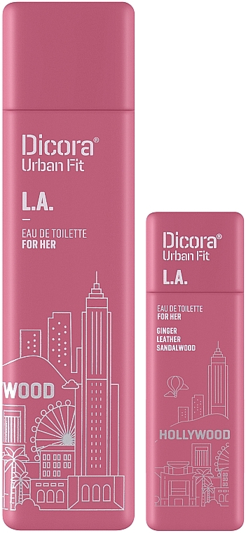 Dicora Urban Fit L.A. - Set (edt/100 ml + edt/30 ml) — photo N2