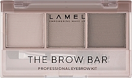 Brow Palette - LAMEL Make Up The Brow Bar Eyebrow Kit — photo N2