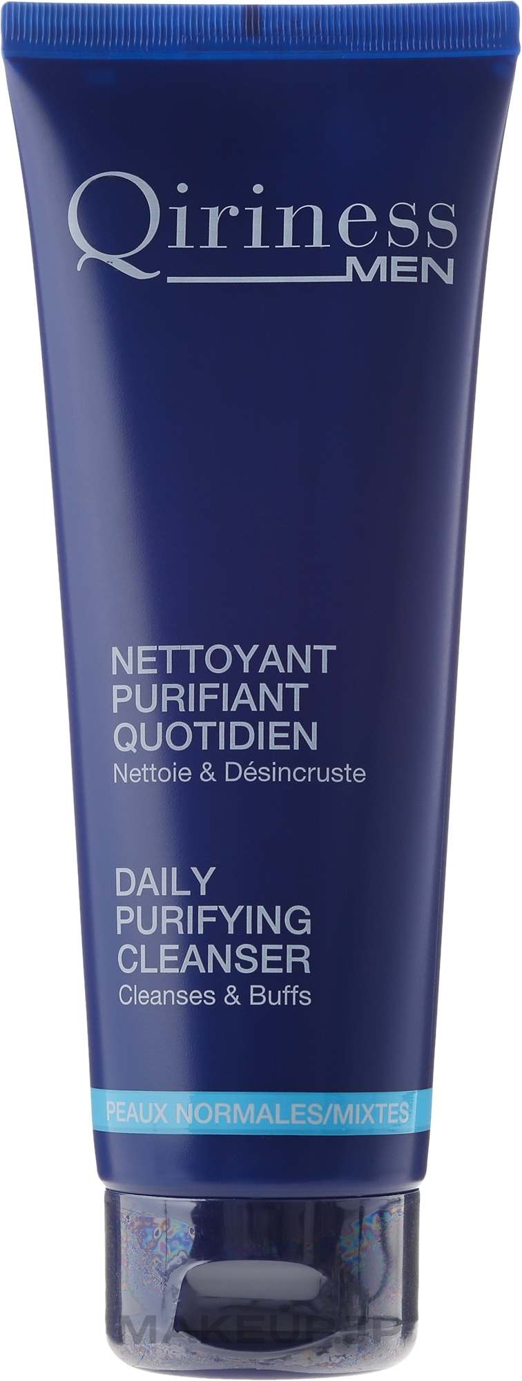 Daily Cleansing Gel - Qiriness Men Daily Purifying Cleanser — photo 125 ml