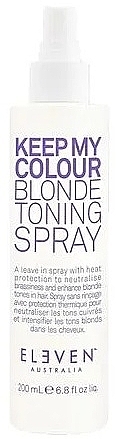 Toning Hair Spray - Eleven Australia Keep My Colour Blonde Toning Spray — photo N1