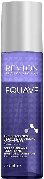 Leave-In Conditioner - Revlon Professional Equave Anti-Brassiness Instant Detangling Conditioner — photo N1