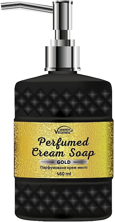 Perfumed Cream Soap "Gold" - Energy of Vitamins Perfumed Cream Soap — photo N1