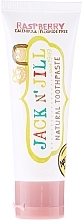 Kids Toothpaste with Calendula, Raspberry Flavor - Jack N' Jill — photo N2