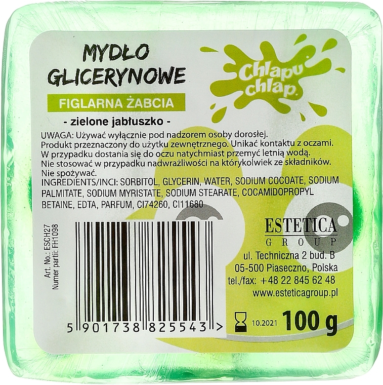 Glycerin Soap "Frog" - Chlapu Chlap Glycerine Soap — photo N4