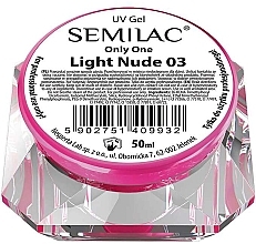 Fragrances, Perfumes, Cosmetics Nail Polish - Semilac Only One UV Gel