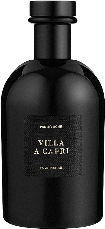 Poetry Home Villa A Capri Black Round Collection - Perfumed diffuser — photo N1