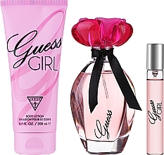 Guess Girl - Set (edt/100 ml + b/lot/200 ml + edt/15 ml) — photo N2