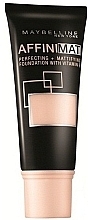 Fragrances, Perfumes, Cosmetics Mattifying Foundation - Maybelline Affinimat SPF 17 (tester)