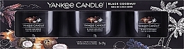 Scented Candle Set 'Black Coconut' - Yankee Candle Black Coconut — photo N1