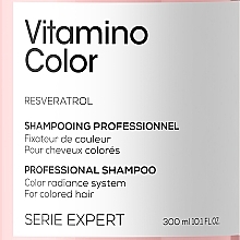 Colored Hair Shampoo - L'Oreal Professionnel Serie Expert Vitamino Color Resveratrol Shampoo — photo N3