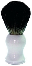 Fragrances, Perfumes, Cosmetics Shaving Brush, plastic, white - Golddachs Shaving Brush Pure Badger Plastic White