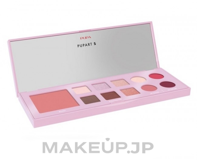 Eye & Lip Makeup Palette - Pupa Pupart S — photo 01 - Lilla