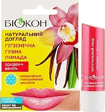 Hygienic Lipstick "Orchid & Vanilla" - Biokon — photo N7