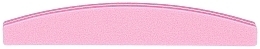 Double-Sided Nail Buffer, semicircle 100/180, pink - Tools For Beauty — photo N1