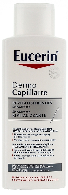 Anti Hair Loss Shampoo - Eucerin DermoCapillaire Re-Vitalizing Shampoo — photo N2