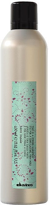 Strong Hold Hair Spray - Davines More Inside Strong Hold Hairspray — photo N2