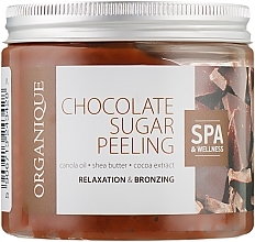 Smoothing Chocolate Sugar Body Peeling - Organique Spa Therapie Peeling — photo N2