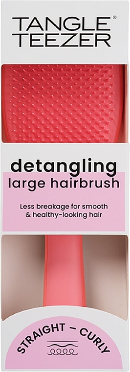 Hair Brush - Tangle Teezer The Ultimate Detangler Large Salmon Pink — photo N5