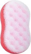 Motyl Body Massage Sponge, red - Sanel — photo N1