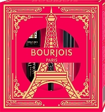 Fragrances, Perfumes, Cosmetics Set - Bourjois (mascara/8ml + eye/pencil/1,2g + lip/gloss/3,5ml)
