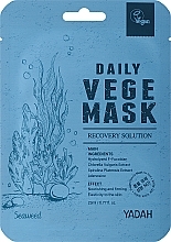 Algae Sheet Mask - Yadah Daily Vege Mask Seaweed — photo N1