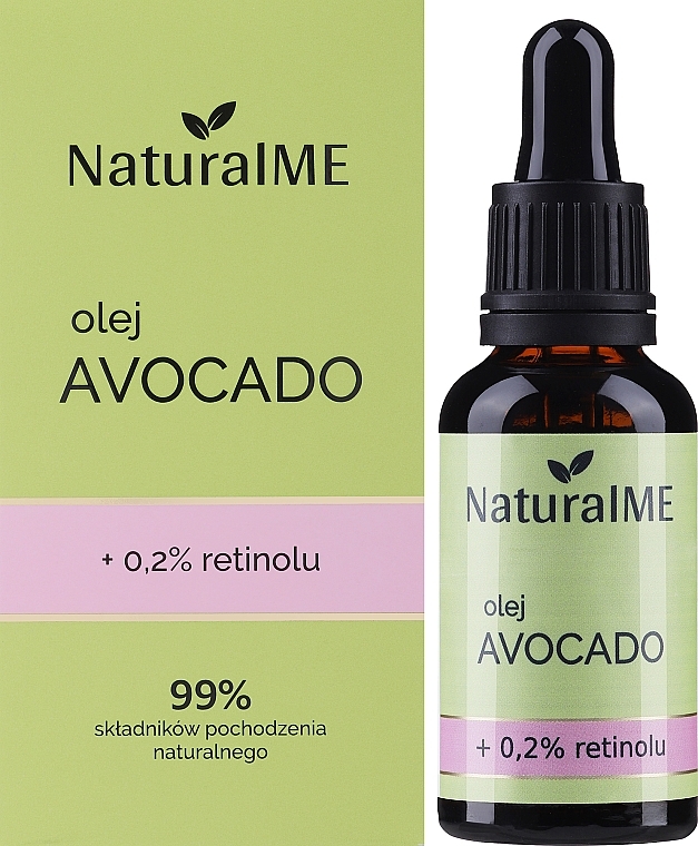Avocado Oil + 0,2% Retinol - NaturalME Dermo — photo N2