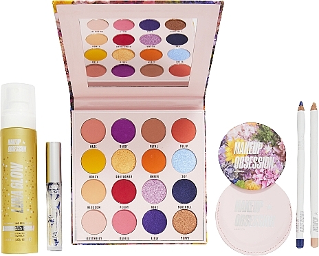 Set, 6 products - Makeup Obsession Flower Haze Set — photo N2