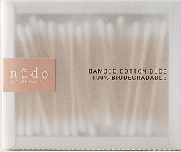 Fragrances, Perfumes, Cosmetics Bamboo Cotton Buds - Nudo Nature Made Bamboo Cotton Buds