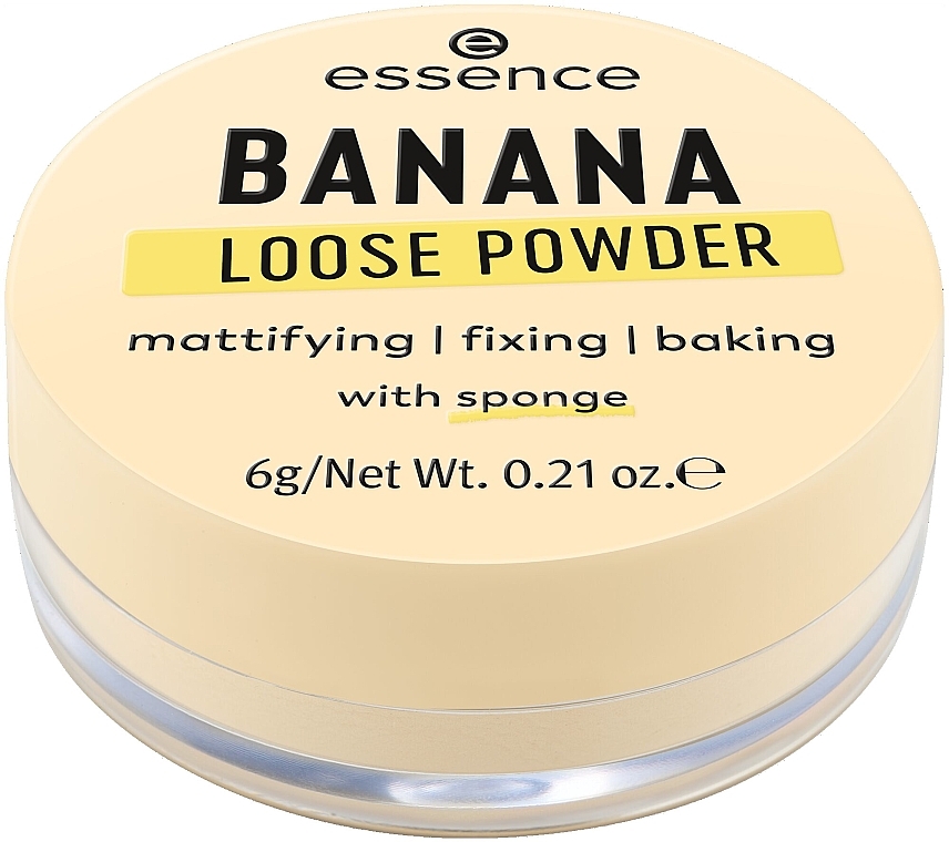 Banana Face Powder - Essence Banana Loose Powder — photo N1