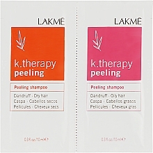 Sample Set - Lakme K.Therapy Peeling (shmp/10ml + shmp/10ml) — photo N2