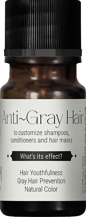 Anti-Grey Hair Complex - Pharma Group Laboratories Alchem Shot of Anti-Gray Hair — photo N1