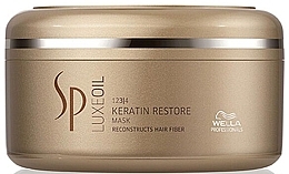 Fragrances, Perfumes, Cosmetics Keratin Repair Hair Mask - Wella SP Luxe Oil Keratin Restore Mask