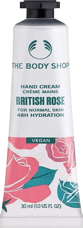 British Rose Hand Cream - The Body Shop Hand Cream — photo N2