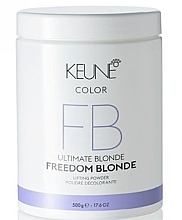 Fragrances, Perfumes, Cosmetics Hair Bleaching Powder - Keune Freedom Blonde