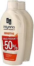 Fragrances, Perfumes, Cosmetics Intimate Wash Emulsion - AA Intymna Sensitive (refill)