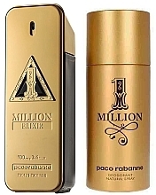 Paco Rabanne 1 Million Elixir - Set (edp/100ml + deo/150ml) — photo N4