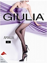 Tights "Amalia Model 1" 20 Den, nero - Giulia — photo N4