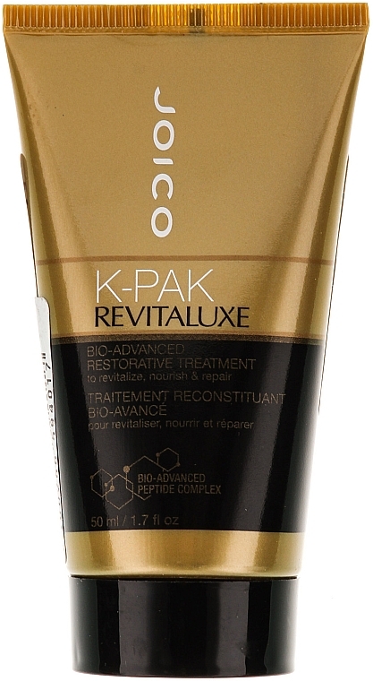 Reconstructing Bio Mask with Keratin-Peptide Complex - Joico K-Pak Revitaluxe Bio-Advanced Restorative Treatment — photo N2